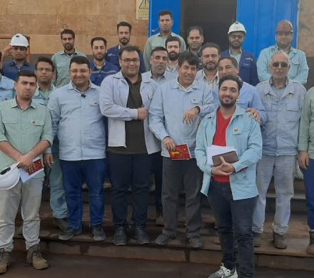 برگزاری جلسه ارتباط با کارکنان مدیر منابع انسانی واحد تولید شرکت صنعت فولاد شادگان