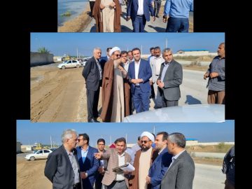 بازدید مدیرعامل شرکت توزیع نیروی برق خوزستان از پروژه های برق رسانی شادگان