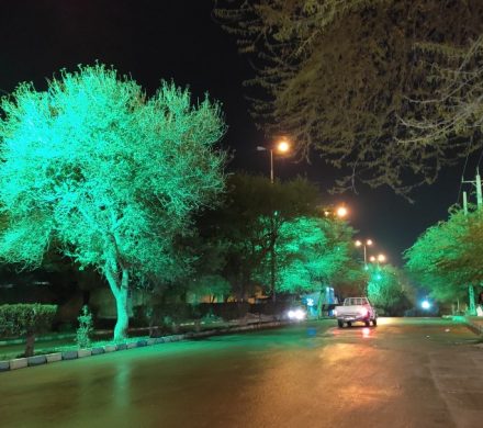 مهاوی :اجرای زیبا سازی شهری در حمیدیه انجام شد