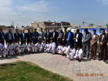 مراسم روز درختکاری در حمیدیه برگزار شد