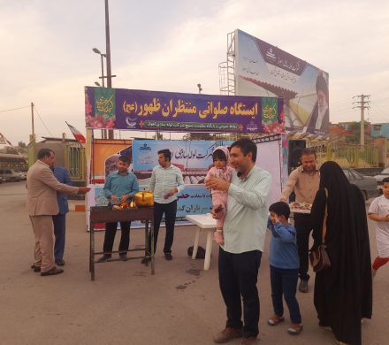 برپایی ایستگاه صلواتی “منتظران ظهور” توسط شرکت لوله سازی اهواز