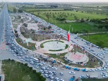 استقبال بینظیر مسافران نوروزي از پارک های ملاثانی