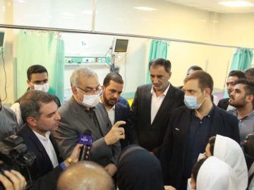 اورژانس شهدای شمخانی بیمارستان سینا افتتاح شد+تصاویر
