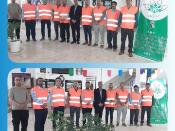 آماده باش کامل نیروهای شهرداری شیبان برای حوادث احتمالی