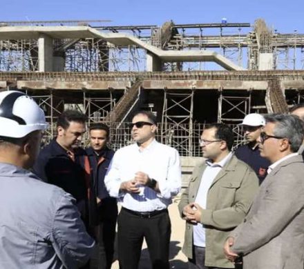 بازدید مدیرعامل شرکت ملی صنایع مس ایران از پروژه احداث کمپ ورزشی ورزقان