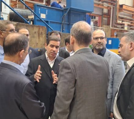 دیدار رئیس هیات مدیره و مدیرعامل شرکت فولاد خوزستان با مدیرعامل گروه مپنا