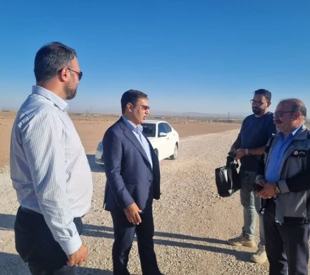 بازدید مدیرعامل شرکت آلومینای ایران از پروژه نیروگاه خورشیدی