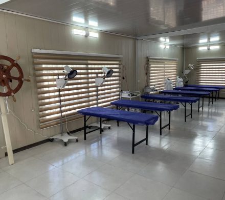 راه اندازی مرکز فیزیوتراپی درمانگاه امام علی (ع) شرکت آلومینای ایران