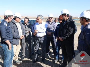 بازدید مدیرعامل صبانور از صبا امید غرب خاورمیانه