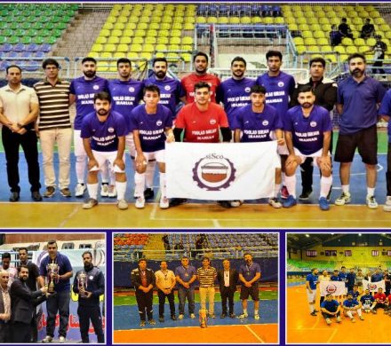 قهرمانی مقتدرانه تیم فوتسال مجتمع سیرجان در لیگ کارگری استان کرمان