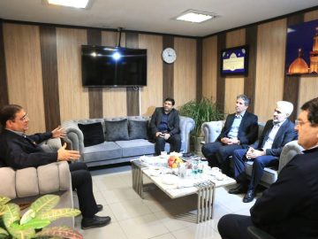 دیدار دبیر ستاد نانو کشور با قائم مقام مدیرعامل در امور ستادی و مسؤلیتهای اجتماعی فولاد خوزستان