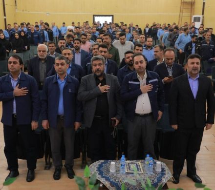 مراسم گرامی‌داشت پنجمین سالگرد تدفین شهدای گمنام و یادواره ۵۸ شهید گروه ملی صنعتی فولاد ایران برگزار شد