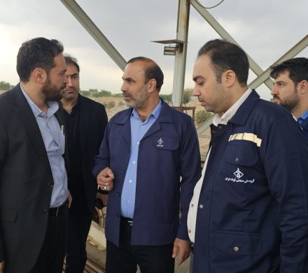 بازدید مدیرعامل آب و فاضلاب استان خوزستان از اسکله آبرسانی گروه ملی صنعتی فولاد ایران