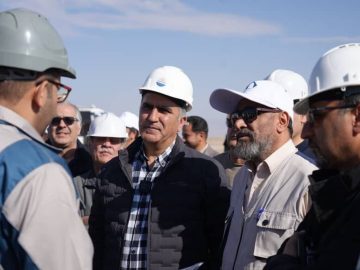 بازدید مدیرعامل ایمپاسکو از کارخانه طلای خونیک؛ تاکید بر توسعه اکتشافات در محدوده خونیک
