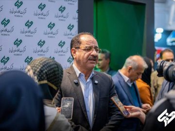 بازدید نایب رئیس کمیسیون صنایع و معادن مجلس از غرفه فولاد غدیر نیریز در متالورژی ۲۰۲۵ شیراز