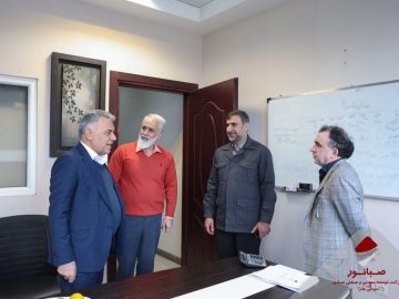 صبانور به روایت همدلی؛ مدیرعامل صبانور از واحد‌های مختلف شرکت بازدید کرد