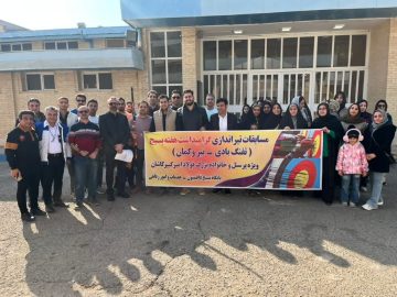 برگزاری مسابقات ورزشی با حضور خانواده بزرگ فولاد امیرکبیر کاشان