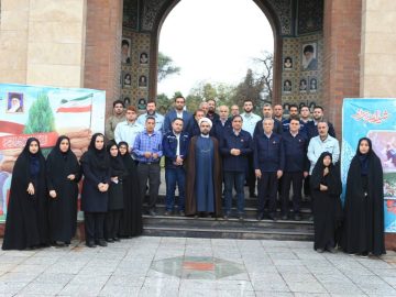 گرامی داشت سالروز خاکسپاری شهدای گمنام فولاد خوزستان