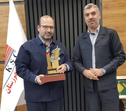 تقدیر فرمانده حوزه مقاومت بسیج شهید بقایی از مدیرعامل شرکت فولاد خوزستان