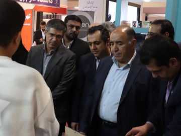 بازدید مدیرعامل و معاونین شرکت سنگآهن مرکزی ایران از پاویون زیستبوم نوآوری و فناوری «سامینو»