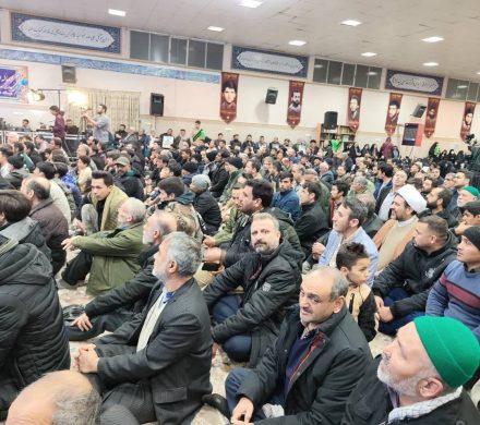 حضور بسیجیان فولاد امیرکبیر کاشان در مراسم سالگرد شهادت حاج قاسم سلیمانی