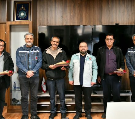 تجلیل از کارکنان جانباز شرکت آهن و فولاد ارفع در آستانه روز جانباز