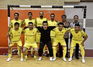 فولاد آلیاژی روی سکوی سوم فوتسال کارگری یزد