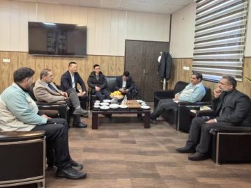 دیدار نمایندگان شرکتهای HBIS و GIUE چین با مدیر عامل فولاد توان آور آسیا برای تأمین بلک‌پلیت و ورق TFS