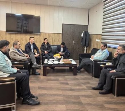 دیدار نمایندگان شرکتهای HBIS و GIUE چین با مدیر عامل فولاد توان آور آسیا برای تأمین بلک‌پلیت و ورق TFS