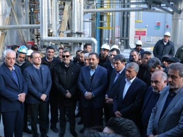 افتتاح کارخانه تصفیه‌ پساب اسید سرچشمه با حضور وزیر صمت