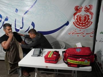 «ایستگاه سلامت»؛ خدمت‌رسانی گروه جهادی شهدای صنعت مس در رفسنجان