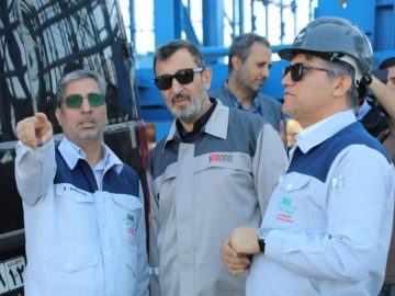 افتتاح سامانه اعلام و اطفای حریق فولاد سنگان