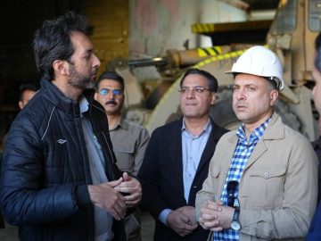 مدیرعامل مس ایران در خط تولید؛ تدابیر مدیریتی؛ از بهبود فرآیند‌های عملیاتی تا حفظ سلامت کارگران