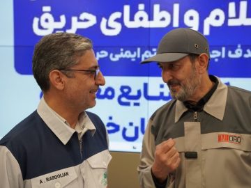 بازدید عیدانه دکتر سمیعی نژاد از فولاد سنگان