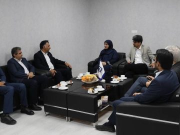 برگزاری نشست مشترک معاون برنامه‌ریزی و توسعه شرکت صبا فولاد خلیج فارس و رئیس دانشگاه هرمزگان در راستای هم‌افزایی صنعت و دانشگاه