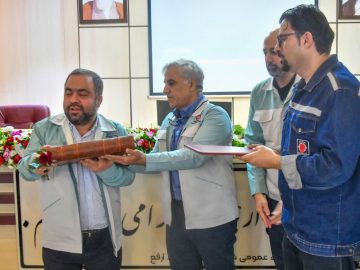تقدیر کارگران و شورای کارگری از مدیرعامل ارفع