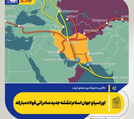 اوراسیا و جهان اسلام؛ نقشه جدید صادراتی فولاد مبارکه