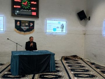برگزاری مراسم سوگواری شهادت امام جواد (ع) در فولاد امیرکبیر کاشان