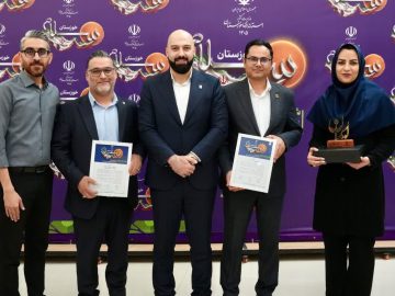 درخشش روابط عمومی‌های گروه فولاد خوزستان در جشنواره «سلام»