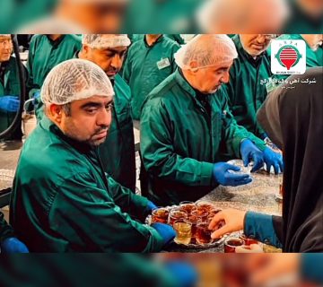 افتخار حضور و خادمی مدیرعامل شرکت اهن و فولاد ارفع