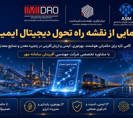 رونمایی از نقشه راه تحول دیجیتال ایمیدرو؛ گامی تازه برای حکمرانی هوشمند معدن و صنایع معدنی