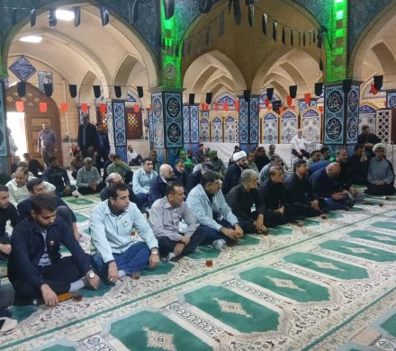 مراسم بزرگ‌داشت قائد شهید امت با حضور مسئولان استانی، مدیران ارشد و کارکنان گروه فولاد خوزستان