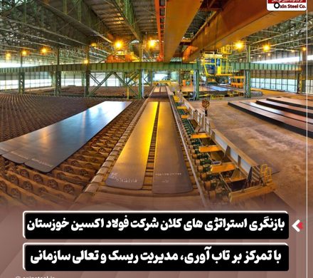 بازنگری استراتژیهای کلان شرکت فولاد اکسین خوزستان با تمرکز بر تابآوری، مدیریت ریسک و تعالی سازمانی